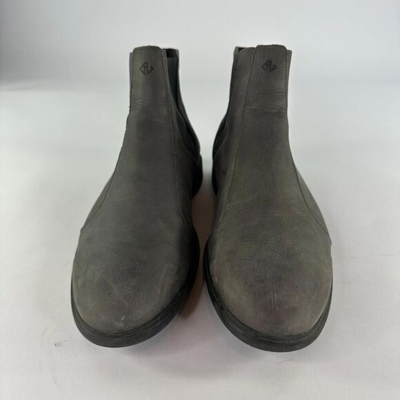 Amberjack Mens Chelsea Boot US 12.5 M Gray Ankle Boots - Picture 2 of 9